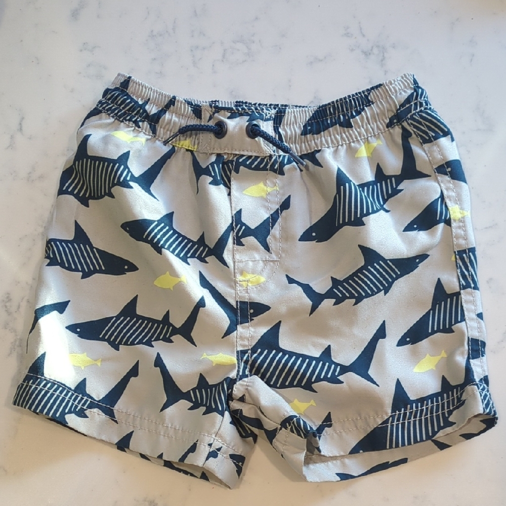 Tea | Shark Swim Trunks 🦈